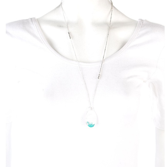 Tiffany & Co. Oval RTT Splash Tag & Necklace - Picture 9 of 9